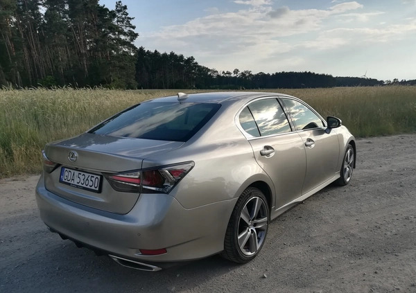 Lexus GS cena 104900 przebieg: 105000, rok produkcji 2017 z Krotoszyn małe 379